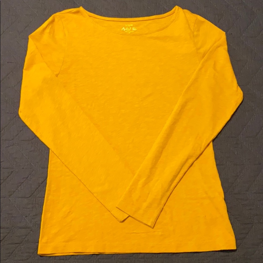 J. Crew- Artist Tee Long Sleeve